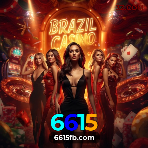 6615: Slots de Jackpot e Jogos de Mesa Populares